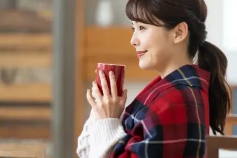 リラックする女性