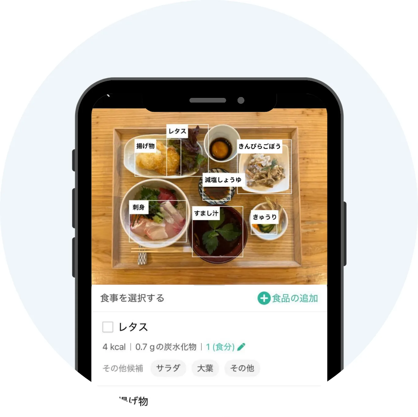 AI食事分析で簡単記録。肥満を食生活から改善