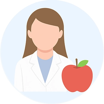 管理栄養士在籍 イメージ画像